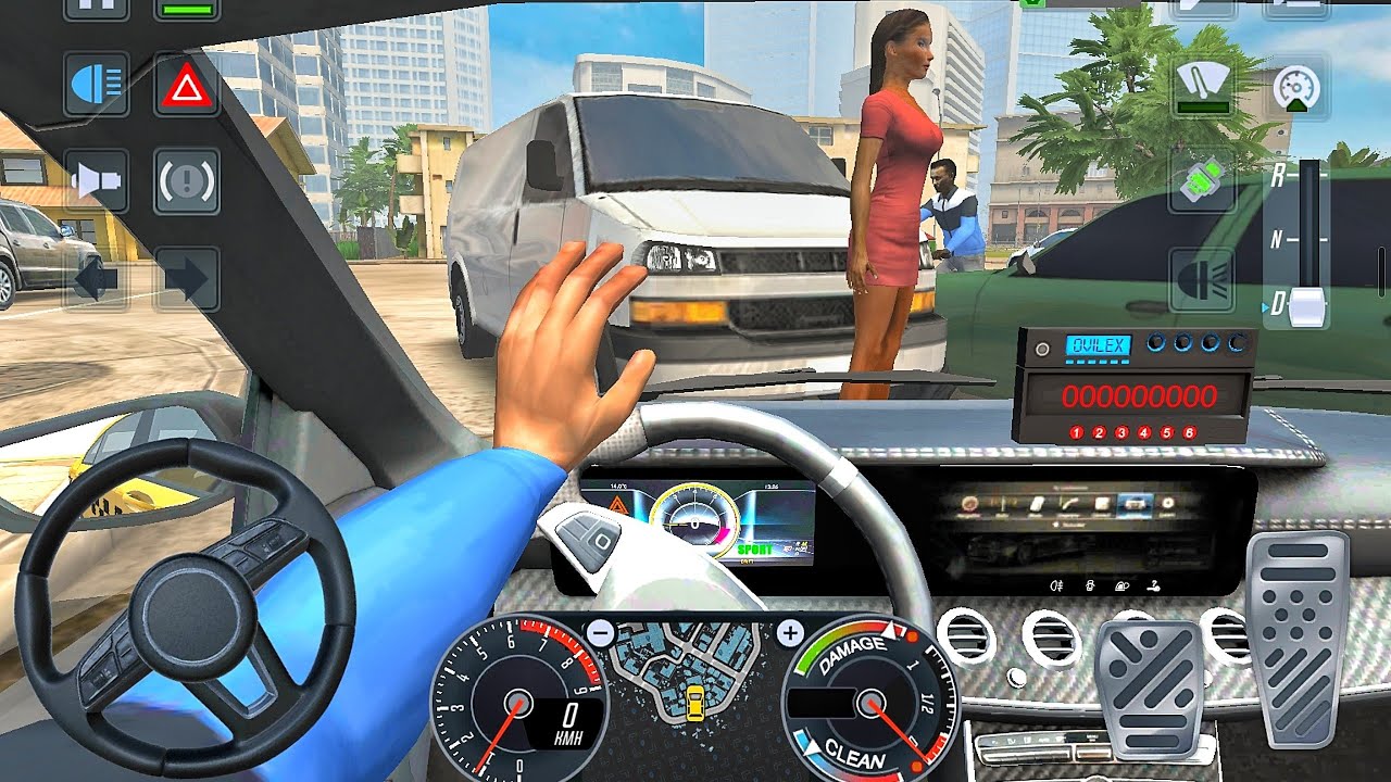New Taxi Driver 2026 - City Traffic Vs Taxi Mercedes Benz! Taxi Simulator Car Game Android Gameplay