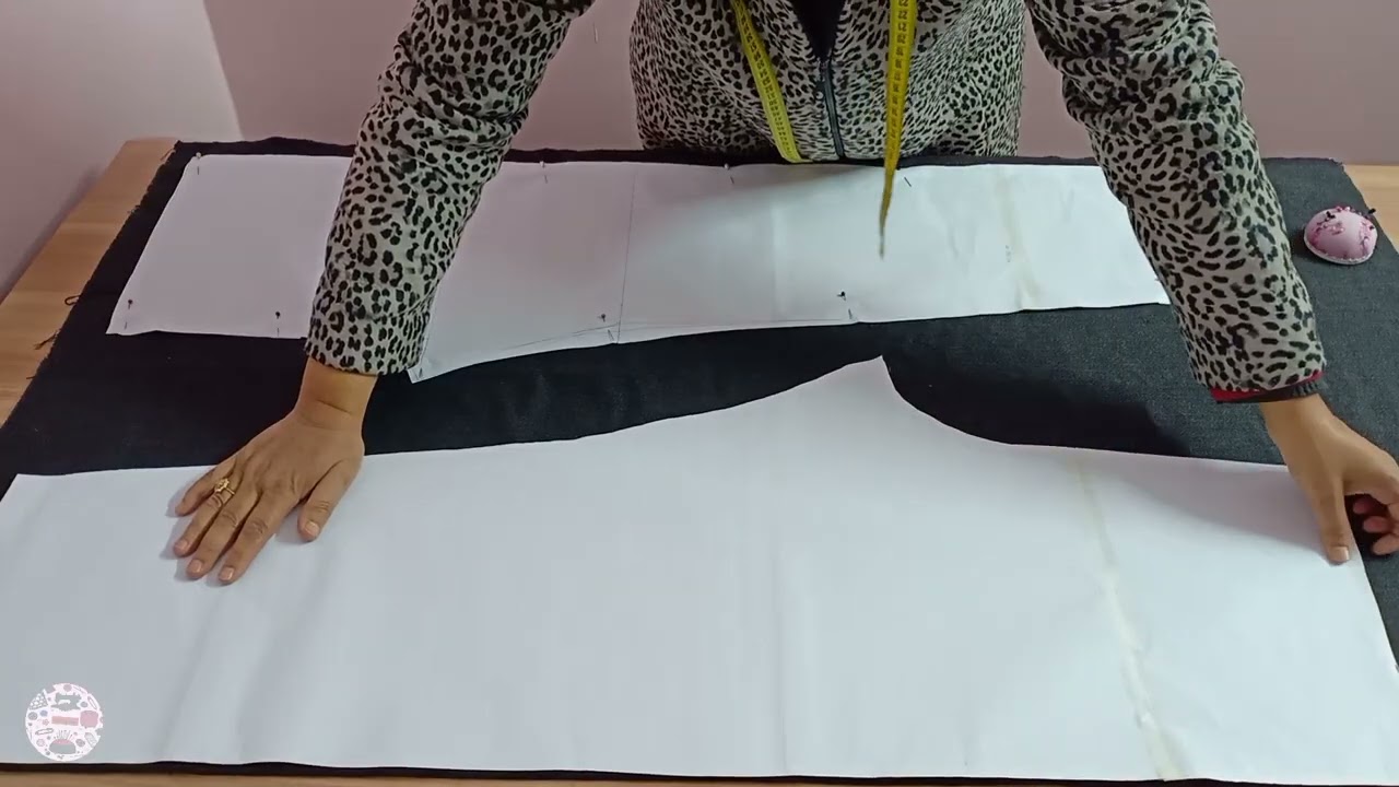 دروس الخياطة والتفصيل الدرس التاسع😍😍😍📣📣📣📣