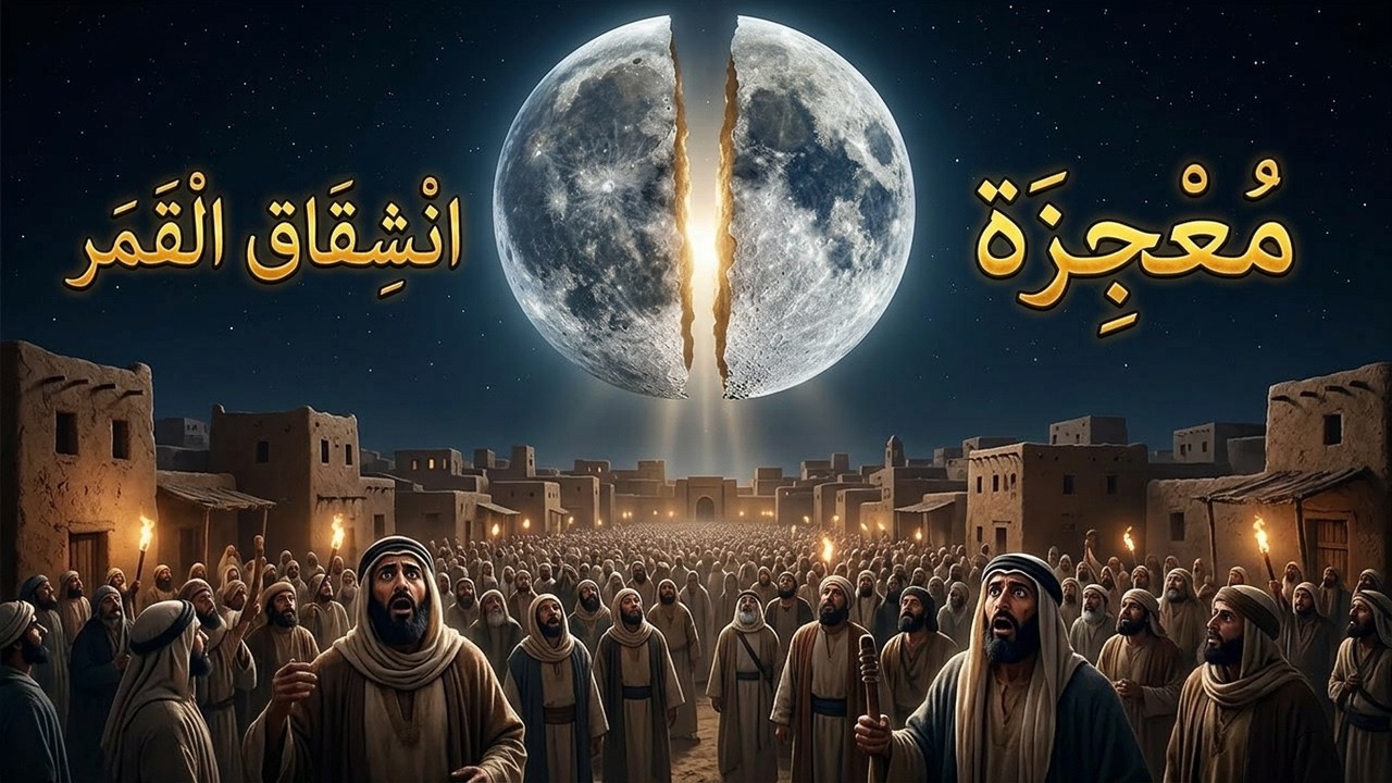 الليلة التي انشق فيها القمر | معجزة النبي ﷺ الحقيقية