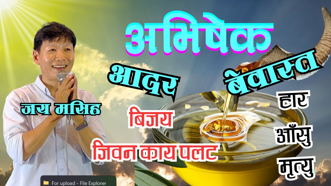 तेल ले नै अभिषेक किन ?  | What is Anointing ? | Ps Thomas Subba