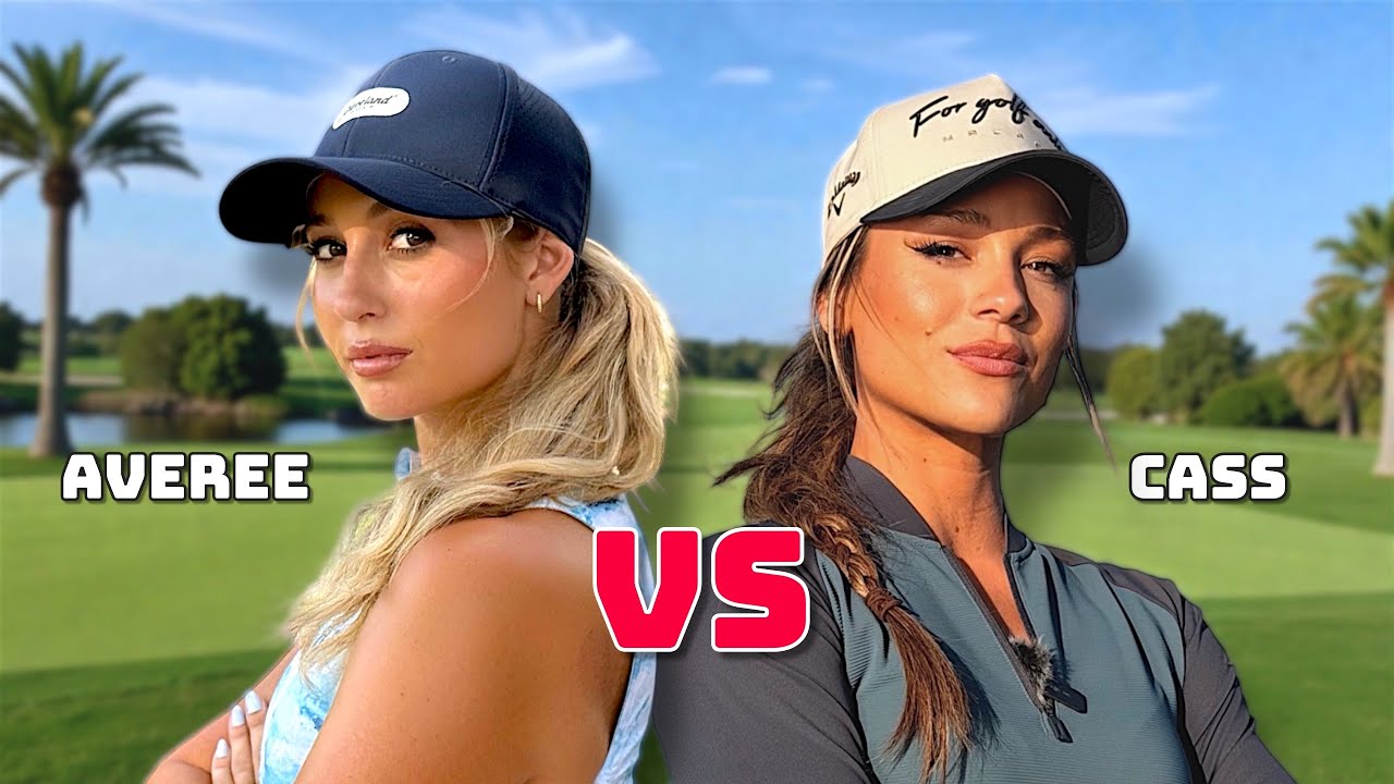 Insane Match: Cass vs Averee. Wait...Long Drivers Can Play Golf Too