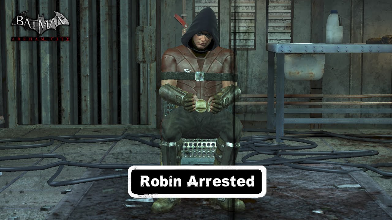 CHAR SWAPS; Batman; Arkham City; Robin Arrested