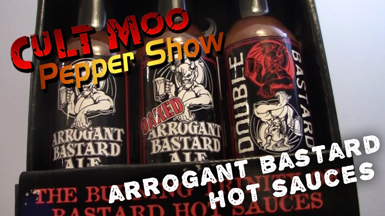 Arrogant Bastard Ale Hot Sauces - Pepper Show - Ep.32
