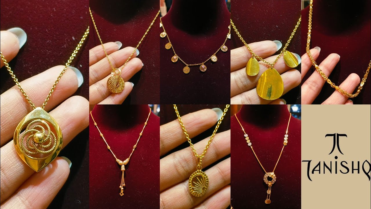 Tanishq Latest Stylish Gold Chain For Daily Wear Starting Just😱 3.9 Gram #youtube #trending #tanishq
