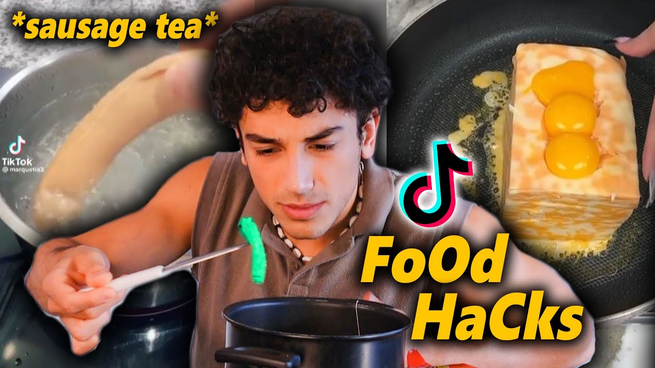 I Tried Viral TikTok Food Hacks that made me post this from the bathroom 😩