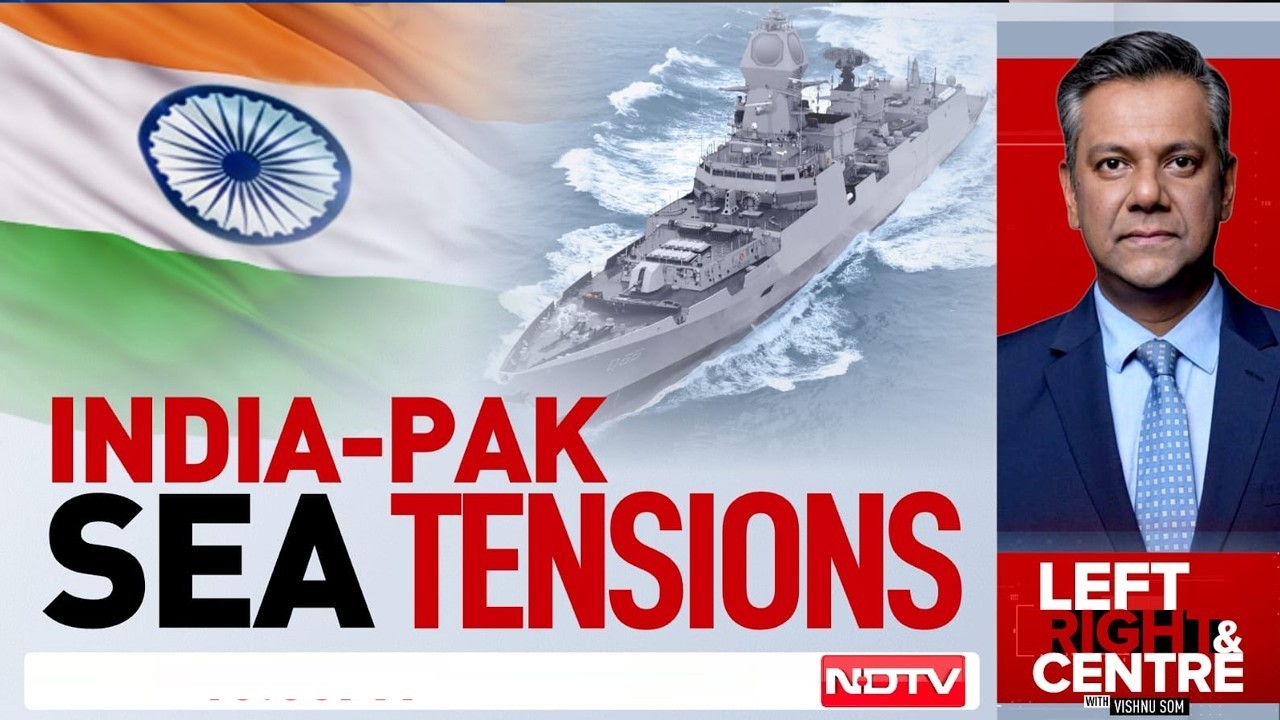 India Pakistan LIVE | India-Pakistan Naval Tensions: Warships Collide In Arabian Sea | LIVE