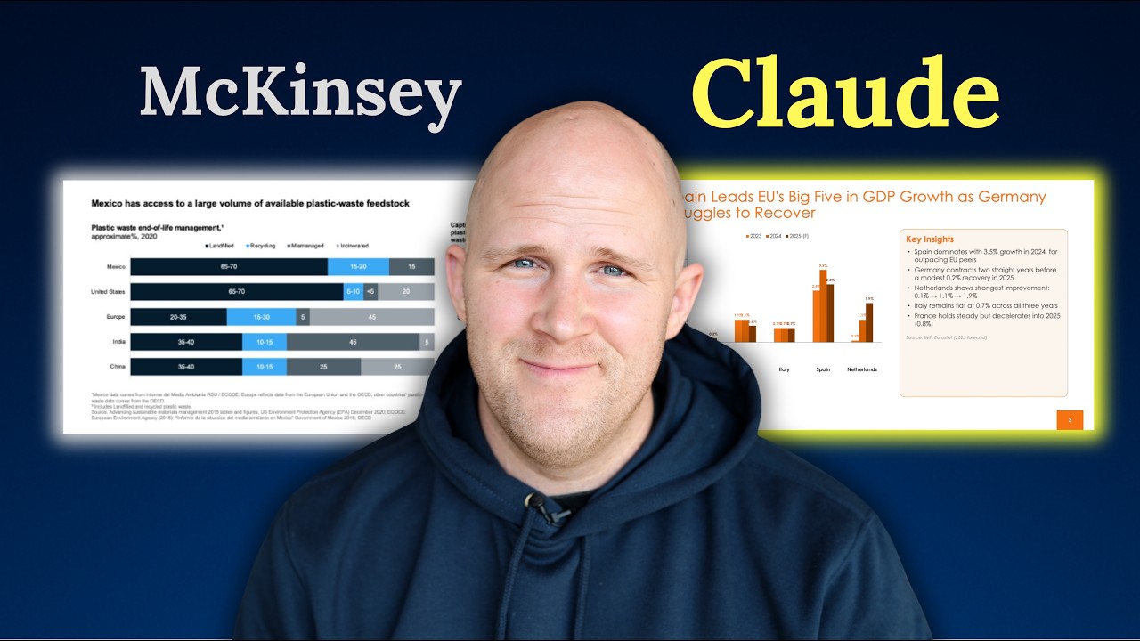 Сможет ли Клод создавать презентации лучше, чем McKinsey?