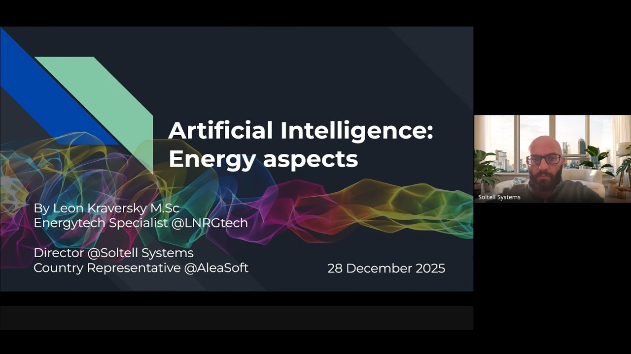 Artificial Intelligence: Energy Aspects