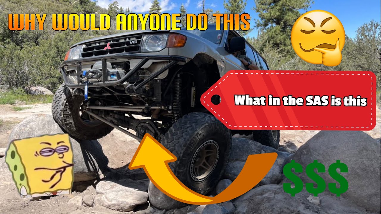 I SAS’D my Mitsubishi Montero. Call it Sastero #offroad EP.23