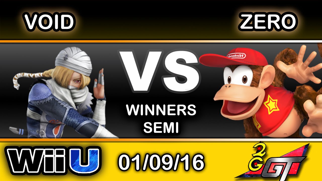 2GGT: ESAM Saga - 2GG | VoiD (Sheik) Vs. TSM | ZeRo (Diddy Kong) Winners Semi - Smash Wii U