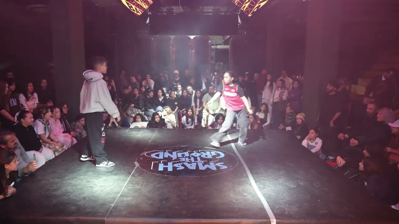 Poyraz VS Derin Naz HipHop Kids --Smash The Ground Battle Vol.5