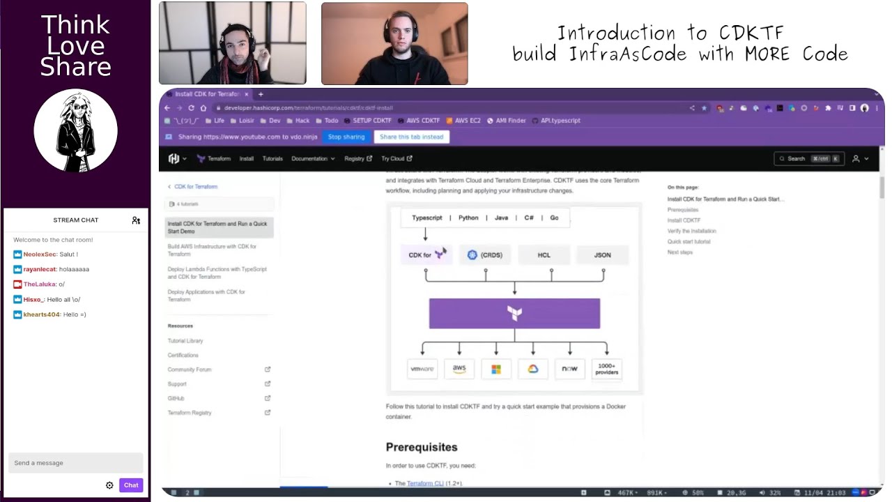 EP 019 | Introduction to CDKTF: build InfraAsCode with MORE Code, with Hisxo / @adrien_jeanneau