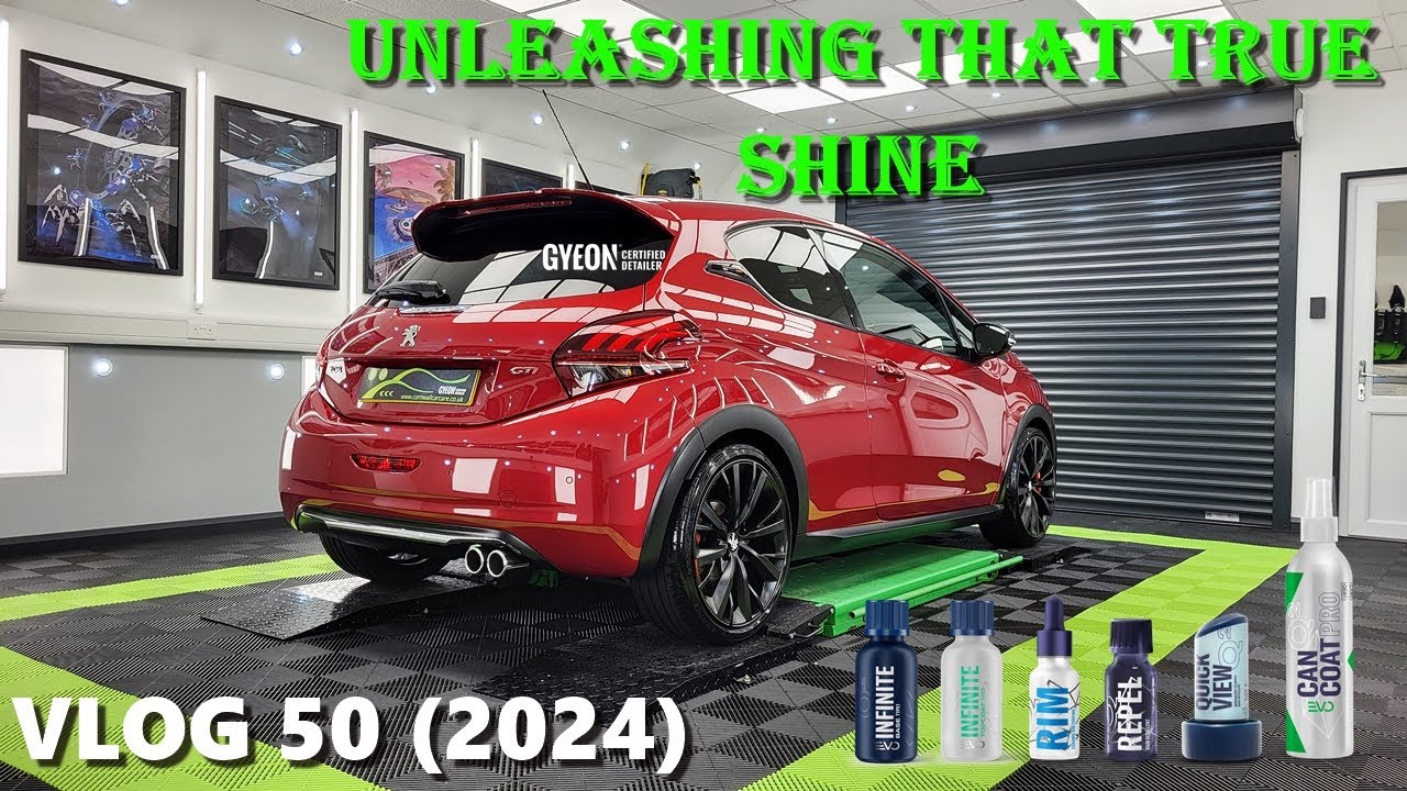 Unleashing the Ultimate Shine, Peugeot 208 GTI Gets Jaw-Dropping Makeover #gyeon  Ceramic Coating