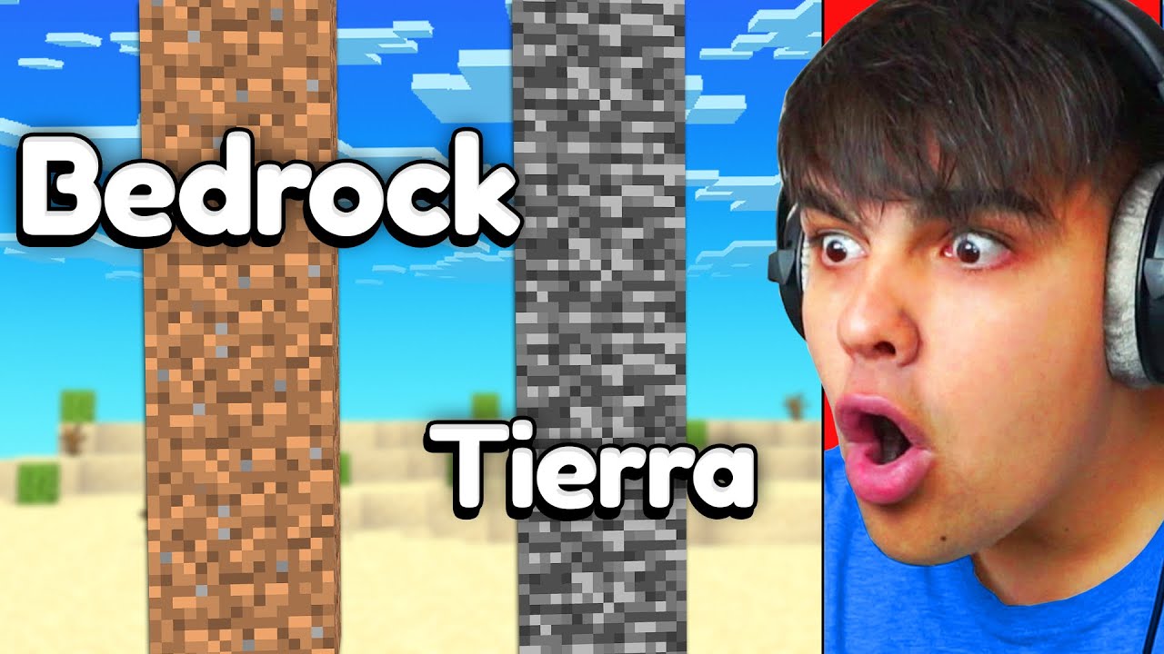 Trolle&eacute; A Mi Amigo Cambiando la Tierra por Bedrock en Minecraft