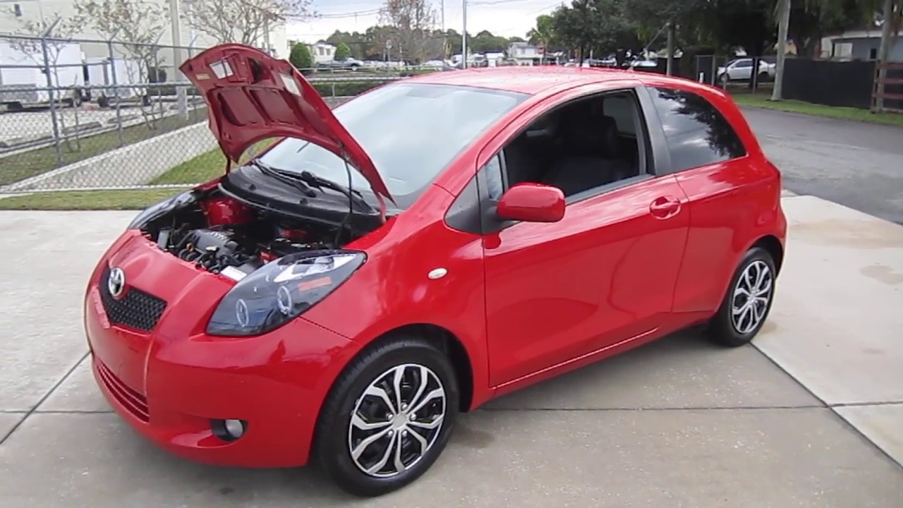 SOLD 2008 Toyota Yaris Hatchback One Owner Meticulous Motors Inc Florida For Sale