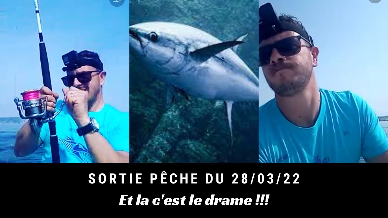 Sortie pêche bateau Marseille, et la c'est le drame !!!