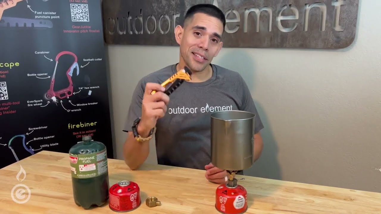 Handled- pot gripper and fuel canister recycle tool: How to use