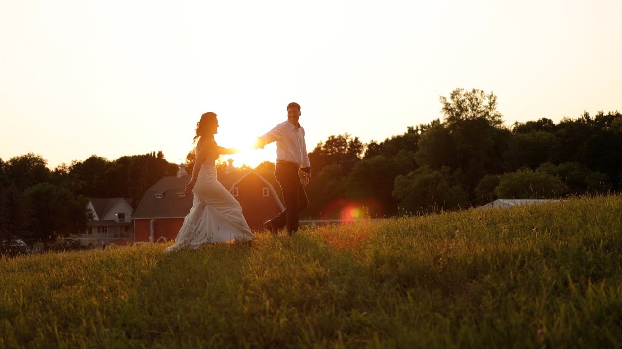 David & Ashley at Dellwood Barn Weddings