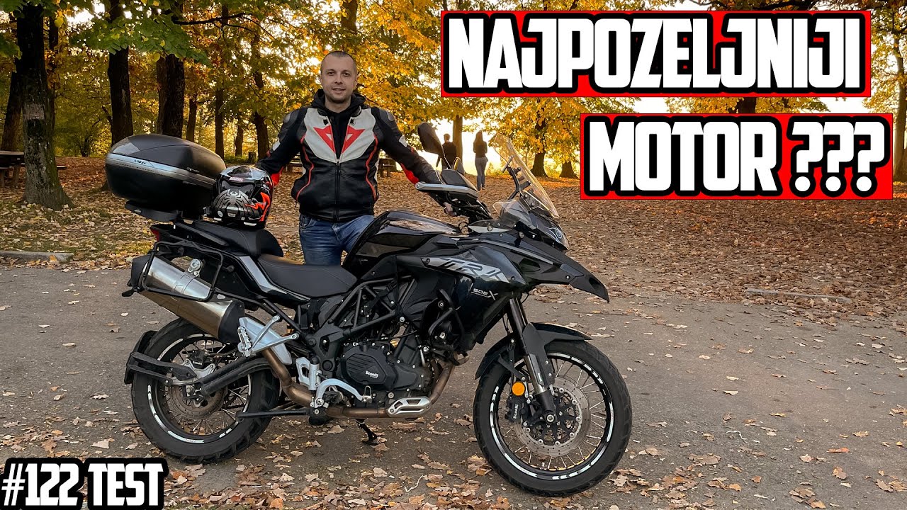 Test Motora: Benelli TRK 502X (2020) - First Ride - Review (Eng. subtitle)