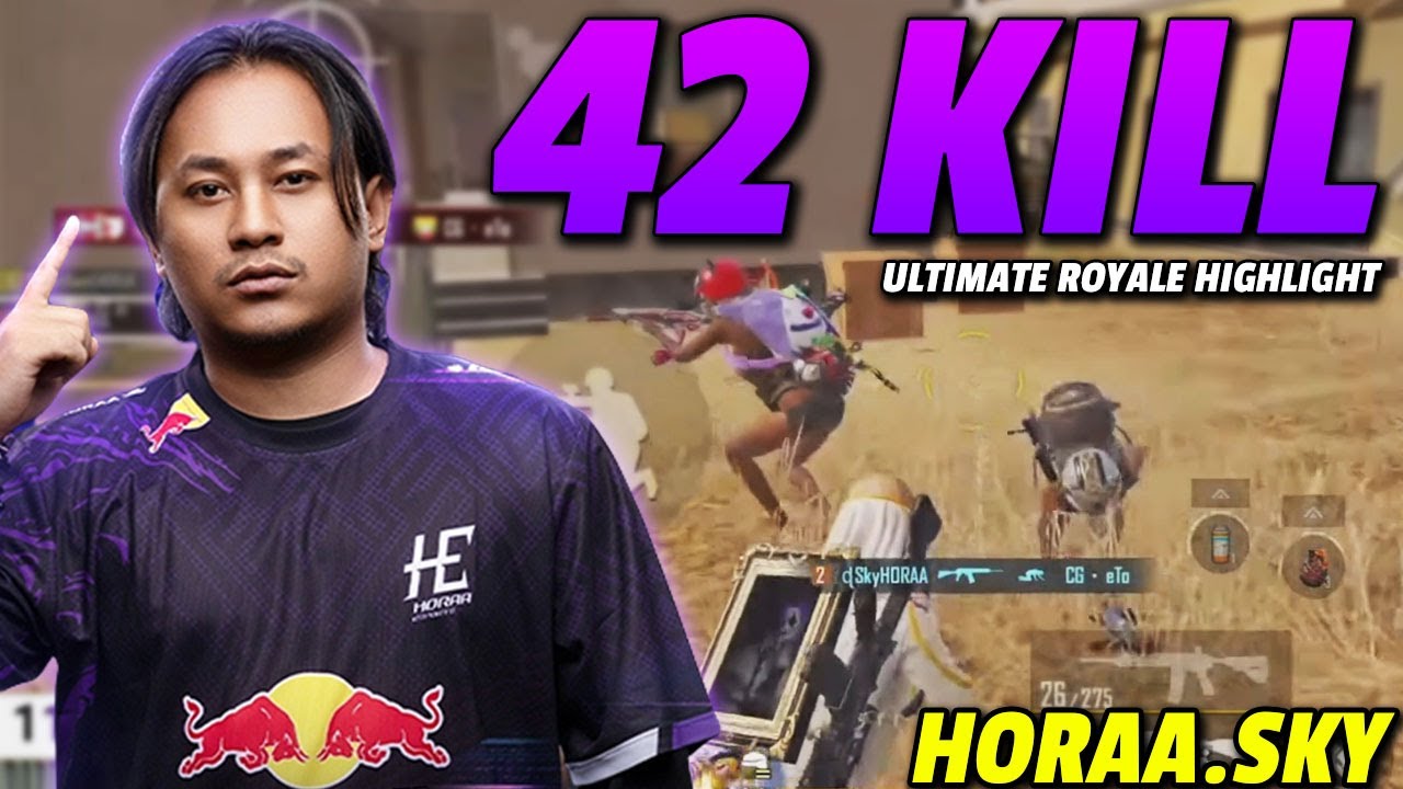 PUBG Mobile Nepal : HORAA.Sky Ultimate Royale Highlight