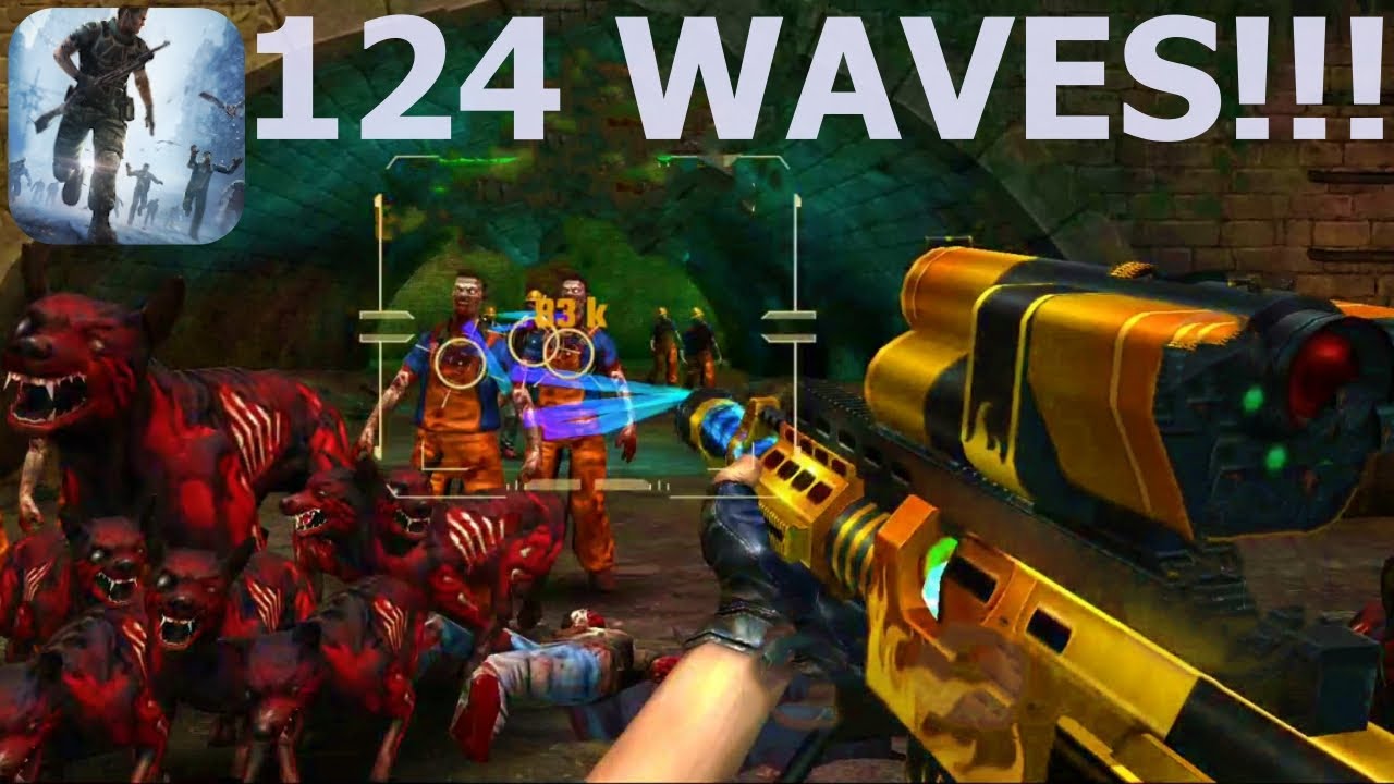 Dead Target: Zombie #42 - 124 WAVES OF ZOMBIES - THE BIGGEST NUMBER OF WAVES on Dead Target Gameplay