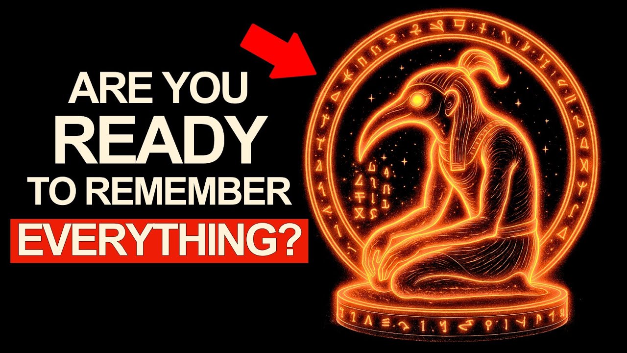 Thoth’s FORBIDDEN TECHNIQUE that makes your SOUL remember WHO YOU REALLY ARE
