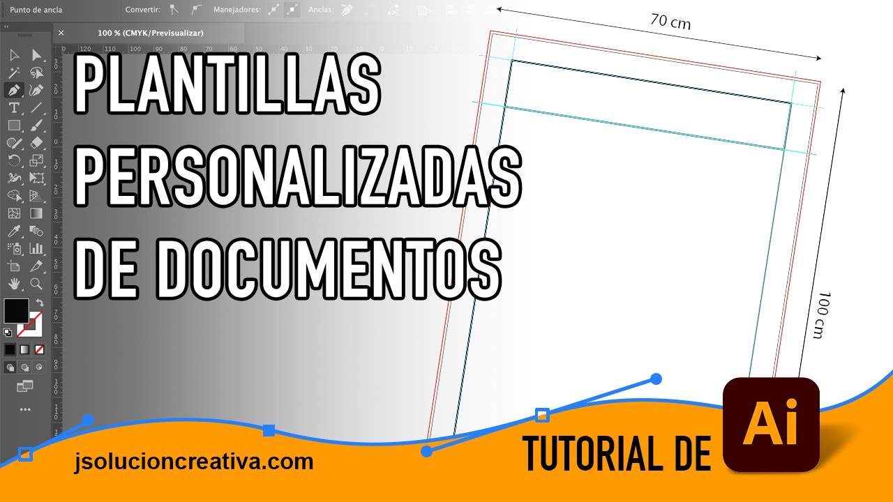 Cómo crear una plantilla de documento personalizada y reutilizable en Adobe illustrator CC