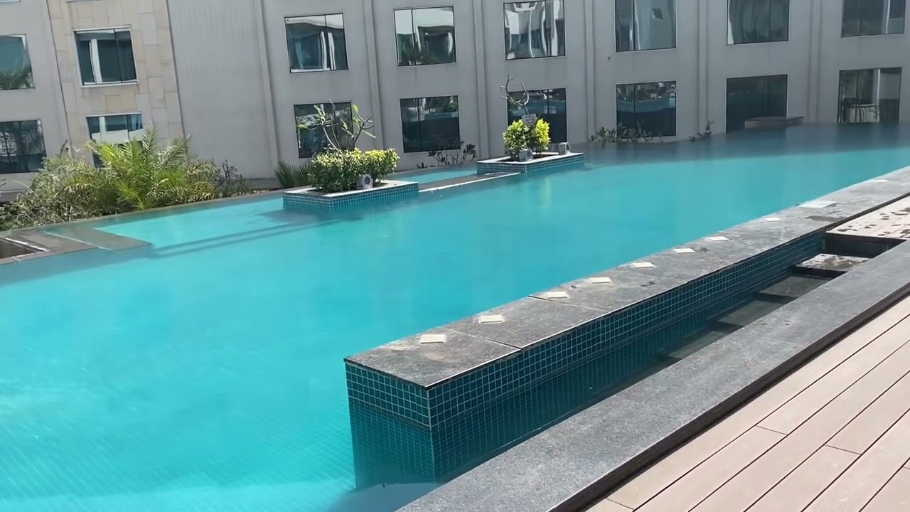 InterContinental Hotel Jaipur outdoor swimming pool Fitness Center club lounge tour