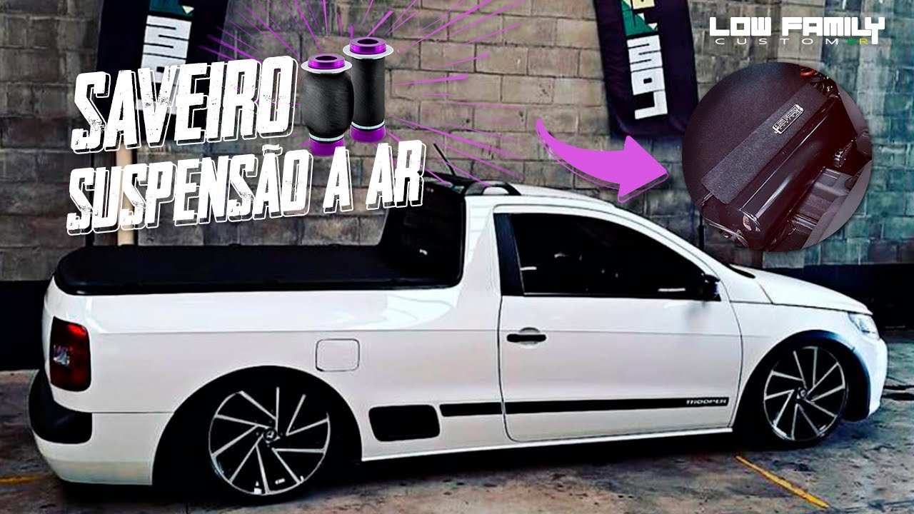 SAVEIRO G5 SUSPENSÃO A AR + PONTA DE EIXO
