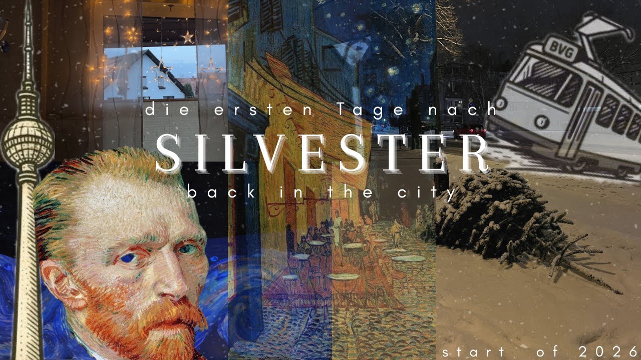ersten tage nach SILVESTER - van Gogh Ausstellung - Berlin