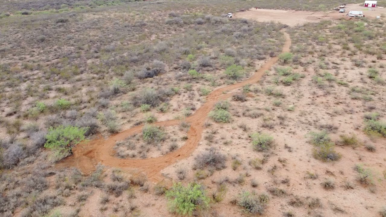 drone video of Monster ranch