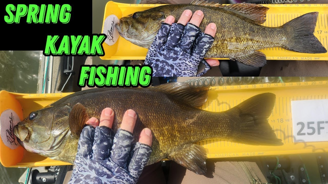 Spring kayak Fishing on the Holston River