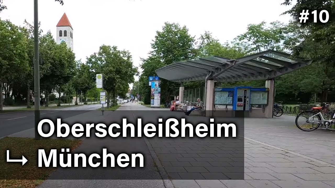 ⁴ᴷ³⁰🚲 Cycling into Munich: Oberschleißheim to Munich (Hasenbergl)  — #10 — (July 25, 2020)