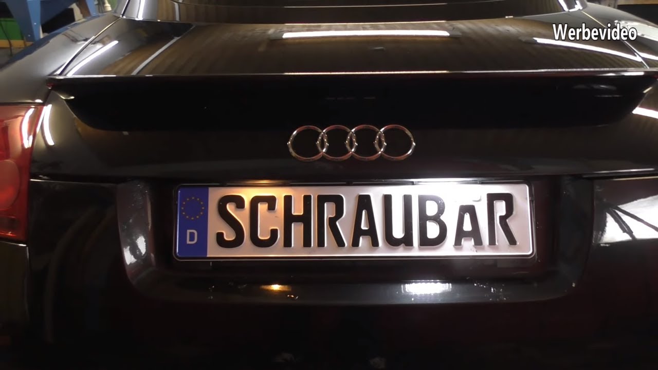 Neuer Glanz für den TT Letronix LED Kennzeichenbeleuchtung nachrüsten