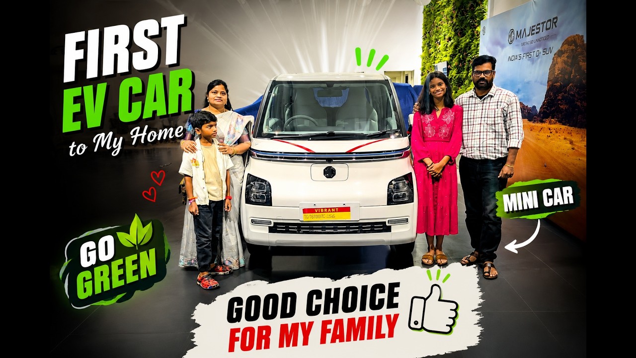 First EV Car, COMET first drive experience, best car for small family #comet #Ev #economy