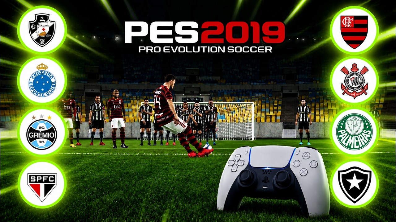 CAMPEONATO BRASILEIRO DE FALTAS FICA INSANO COM CORINTHIANS vs PALMEIRAS!! PES 2019 #02