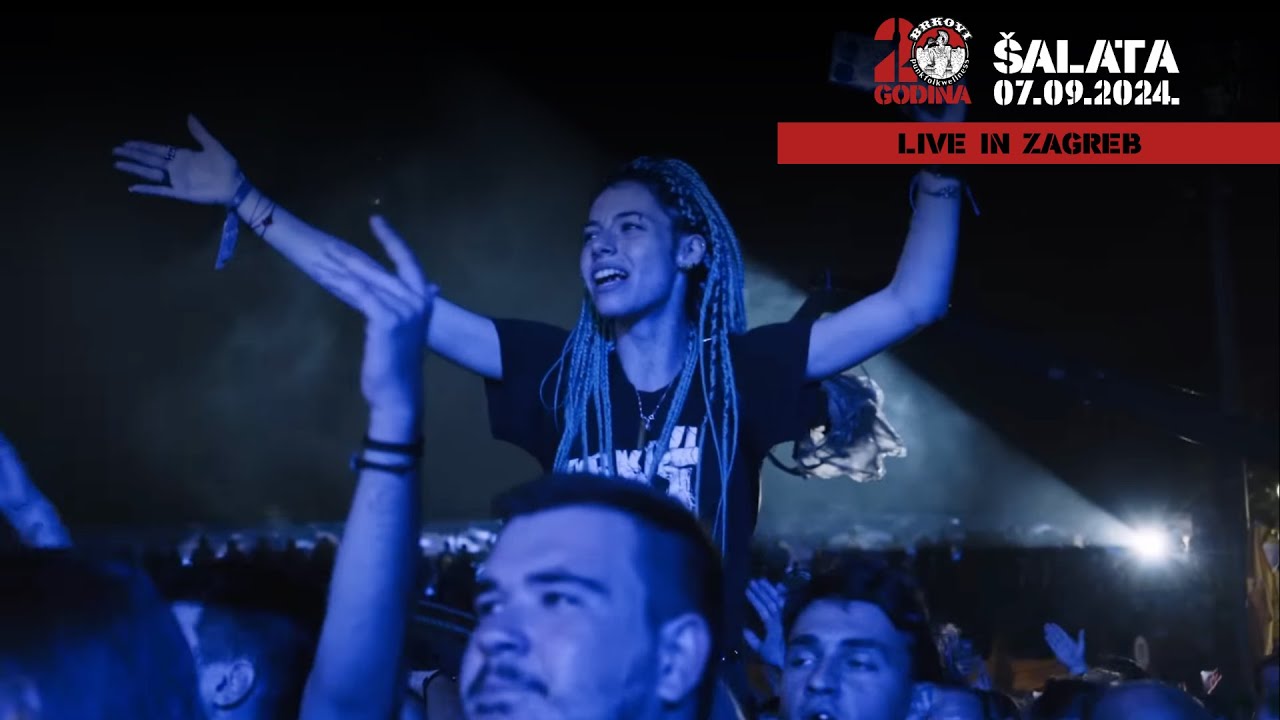 Brkovi - Srećo laku noć, dobro jutro tugo - Live in Zagreb - Official