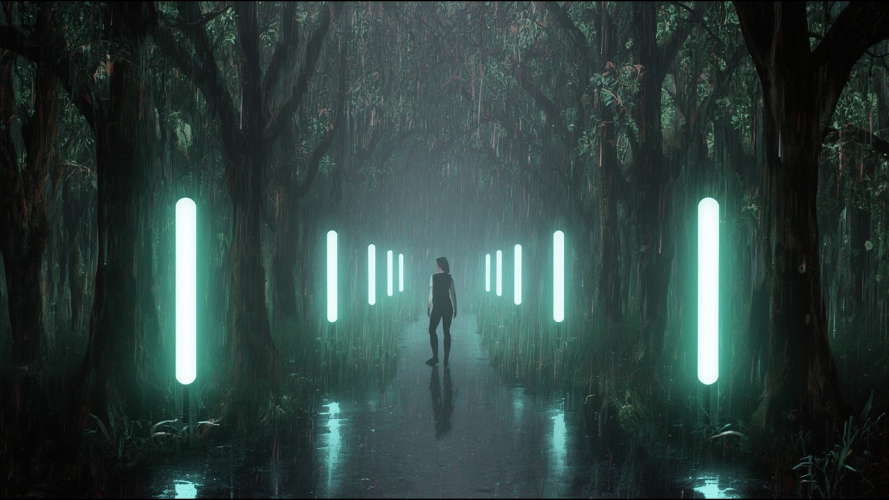 Drift Through the Glow 🌙 | 1 Hour of Chill Liquid Drum & Bass • Relax, Study, Focus