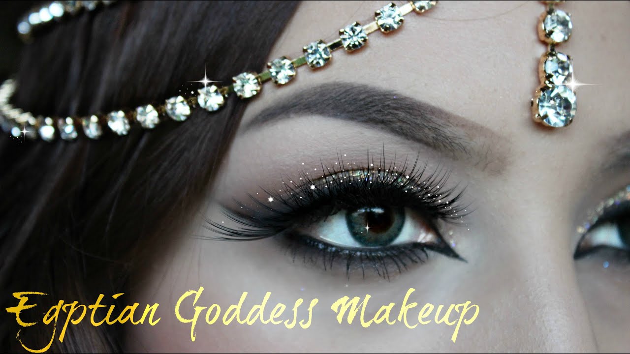 Egyptian Goddess Halloween Makeup
