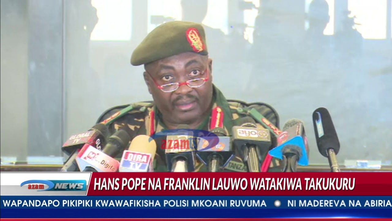 TAKUKURU yavaa gwanda kumsaka Zacharia Hans Poppe na Frankline Lauwo