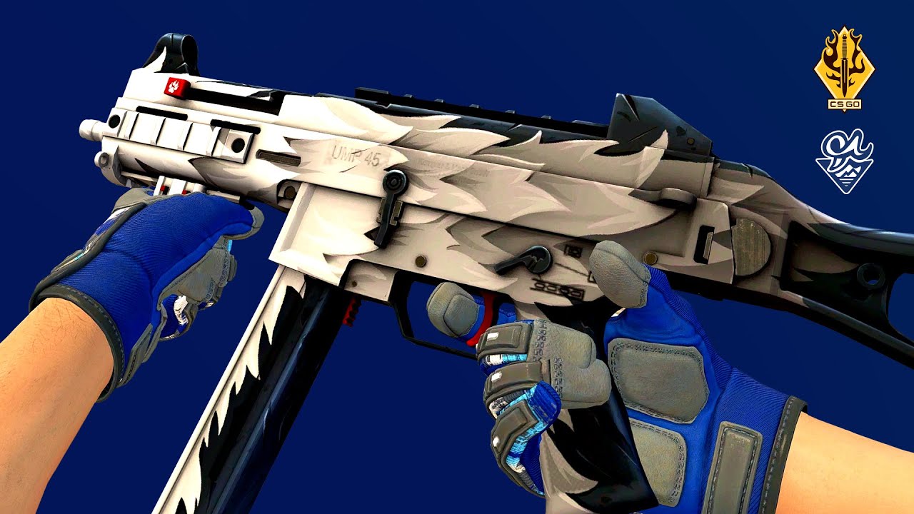 CSGO | UMP-45 | Arctic Wolf | Clutch Case