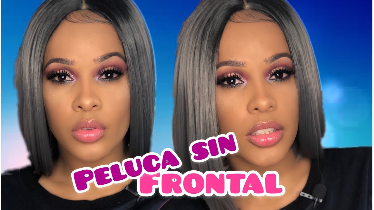 PELUCA SIN FRONTAL / TRUCOS MIRA QUE TAL / FUNCIONA? /BY JANILLREYES