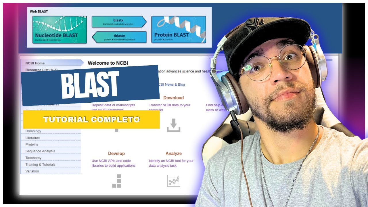Como Usar o BLAST no NCBI para Comparar Sequ&ecirc;ncias de DNA e Prote&iacute;nas | Tutorial Completo
