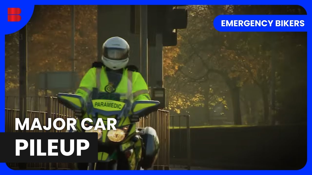 Responding to Deadly Pileup Before It's Too Late | Emergency Bikers