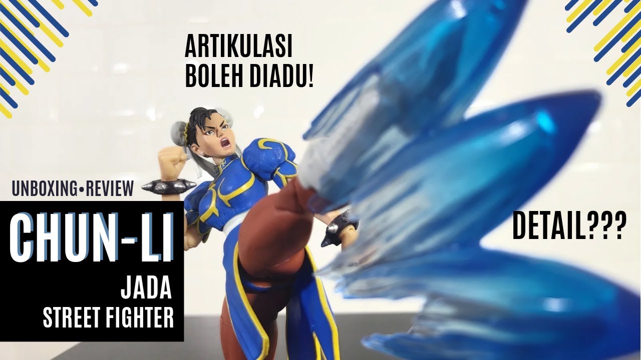 CHUN-LI JADA STREET FIGHTER 2 ULTRA🌟 UNBOXING REVIEW ☆ BEST VALUE-FOR-MONEY STREET FIGHTER FIGURE ?