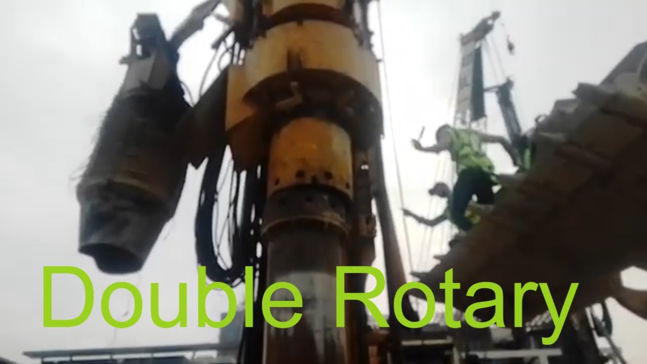 Asmabel Bauer BG 39 Double Rotary Drilling Rig 