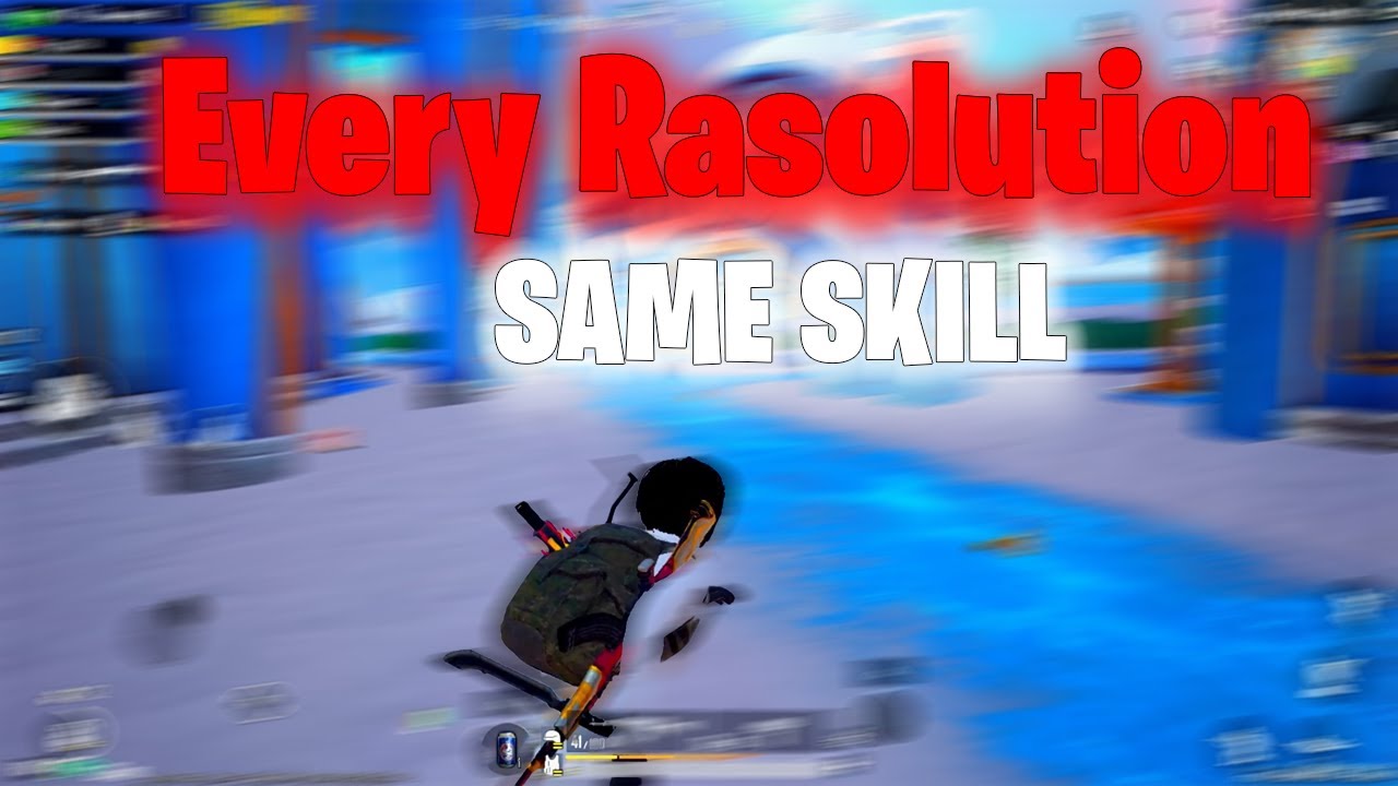 Resolution Change, Skill Same 🔥 | PUBG Mobile Gameplay