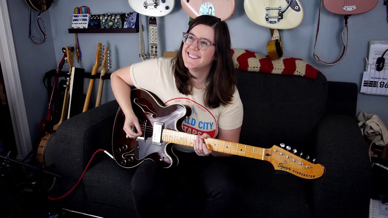 Демонстрация и обзор Squier Starcaster Classic Vibe