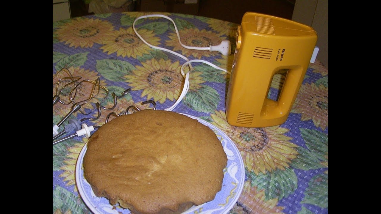 Hand Mixer  Krups 3Mix 3000. We make Cake.Wir  machen Torte