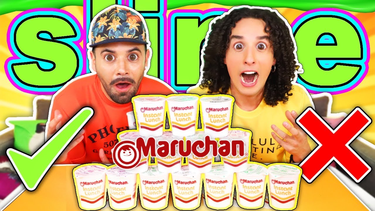 No elijas la Maruchan INCORRECTA - Slime Challenge